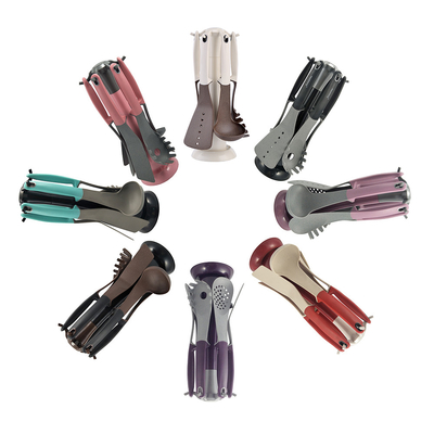 7 PCS クリエイティブ キッチンウェアセット キッチンツール シルク印刷ロゴ付き キッチンアクセサリー