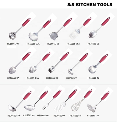 ステンレス・スティール ハンドル用器具 家庭用・商業用料理用 任意の色