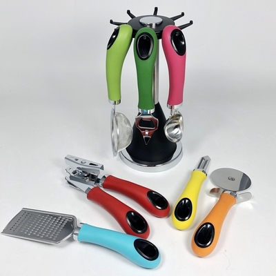 7点ステンレス鋼器具セット TPRハンドル 最新キッチンガジェットコレクション