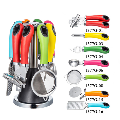 7点ステンレス鋼器具セット TPRハンドル 最新キッチンガジェットコレクション