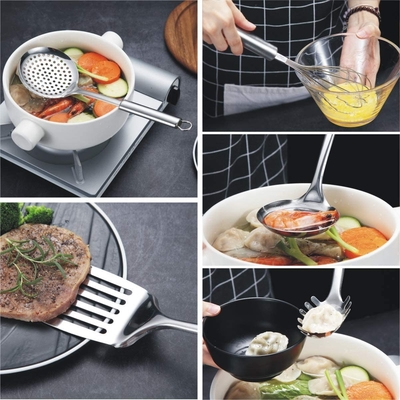 ステンレス スチール の 7 枚 の キッチン 器具 は,持続 的 で スタイリッシュ な 調理 に 理想 的 な もの で ある